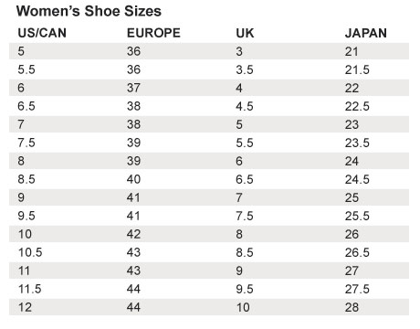 womens size 11 in euro