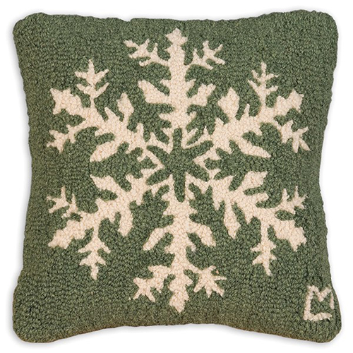 Chandler 4 Corners Pine Snowflake 14 x 14 Pillow