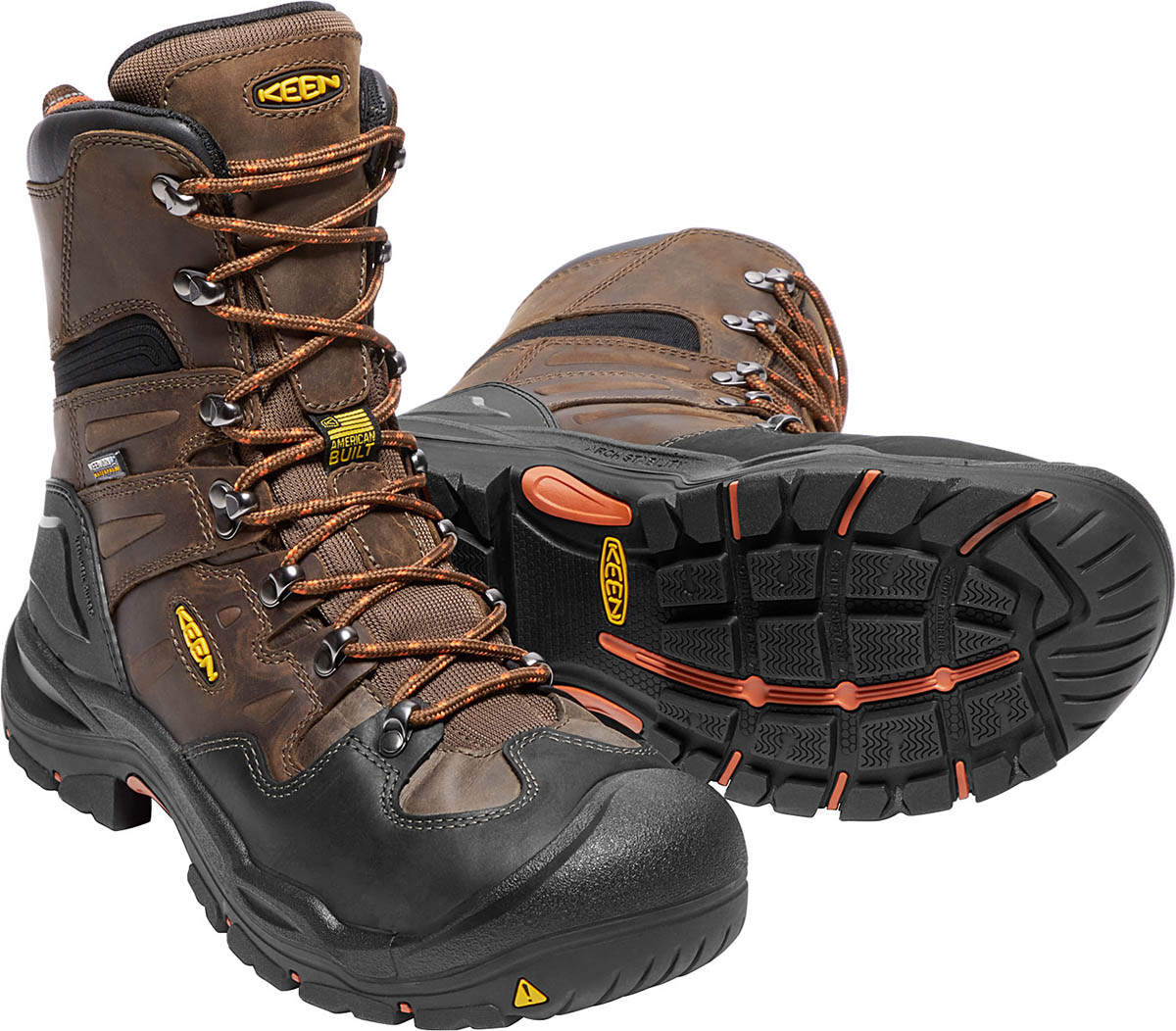 Keen Men's Coburg 8" Waterproof Boot (Steel Toe) 1017833