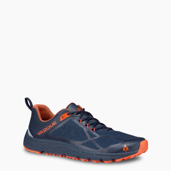 Vasque Men's Velocity Hiking Shoe - Blue / Orange