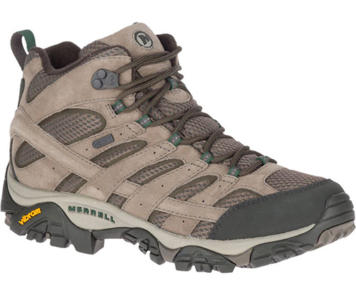 Merrell Men's Moab 2 Mid Waterproof Hiking Shoe