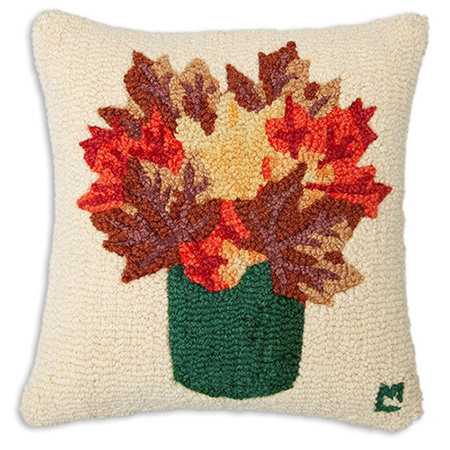 Chandler 4 Corners Autumn Bucket 18x18 Pillow