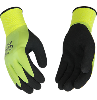 Kinco Hydroflector&trade; Green Thermal Double Coated Latex Glove