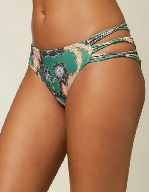 O'Neill Women's Boulders Westerly Floral Tab Side Bottoms