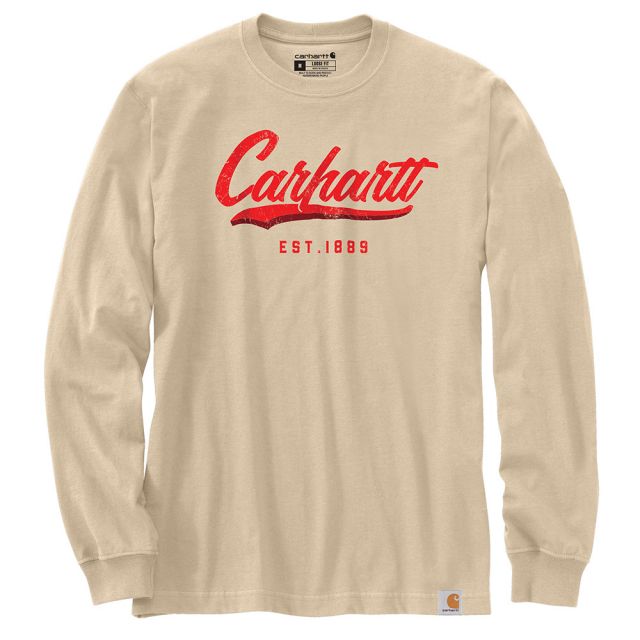 Carhartt Men's Loose Fit Heavyweight Hand Painted Graphic L/S Shirt