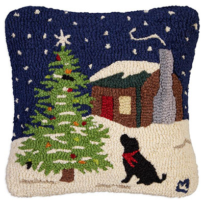Chandler 4 Corners Outdoor Christmas Tree 18" Pillow