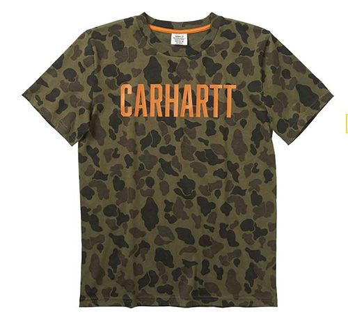 Carhartt Boys' Camo Tee