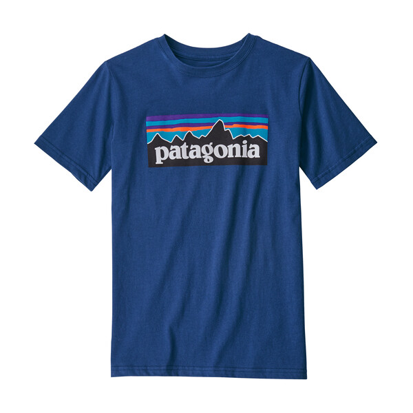 Patagonia Boys' P6 Logo Organic Cotton T-Shirt