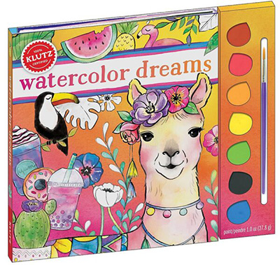Klutz Watercolor Dreams Painting Book