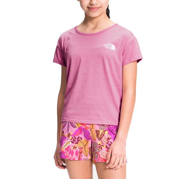 The North Face Girls S/S Tri-Blend Tee