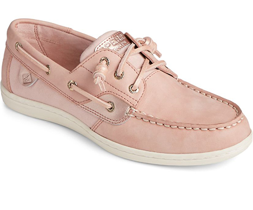 Sperry Women's Songfish Starlight Leather Boat Shoe