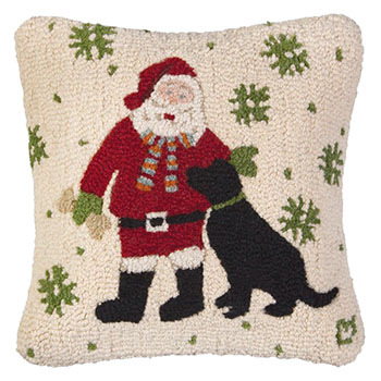 Chandler 4 Corners Good Dog Christmas 18" Pillow