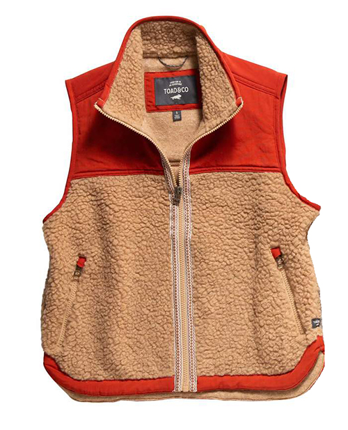 Toad&Co Women's Sespe Sherpa Vest