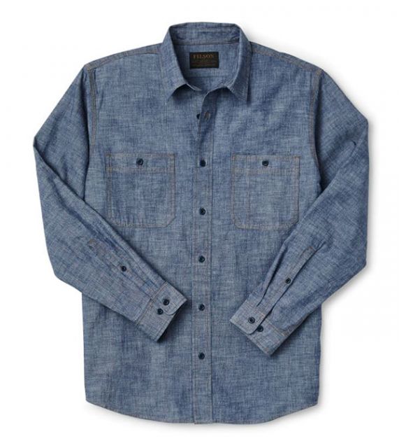 Filson Men's Chambray CPO Shirt