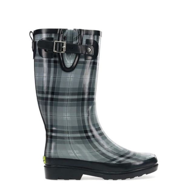 Western Chief Women's Highland Plaid Rain Boot