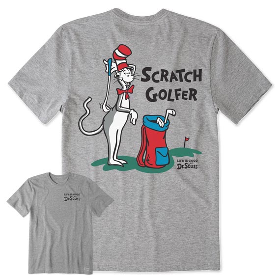 Life is Good Men's Scratch Golfer Crusher Tee