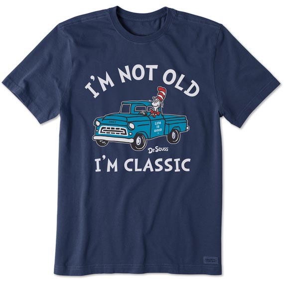 Life is Good Men's The Cat Classic Truck S/S Tee