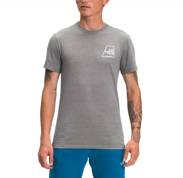 The North Face Men's Logo Marks Tri-Blend Tee
