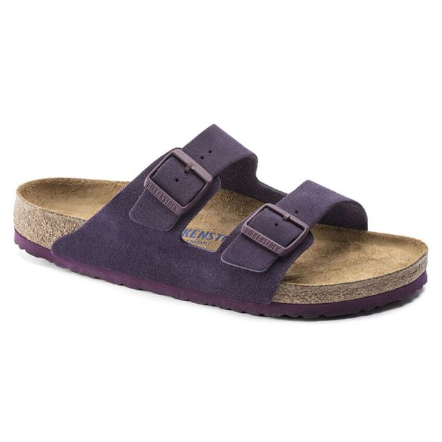 Birkenstock Arizona Suede Sandal (Regular/ Wide)