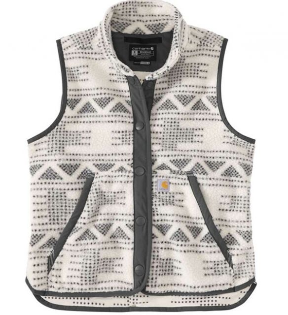 Carhartt Women's Fleece Snap Front Vest