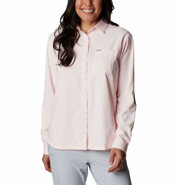 Columbia Women's PFG Sun Drifter&trade; Woven L/S Shirt