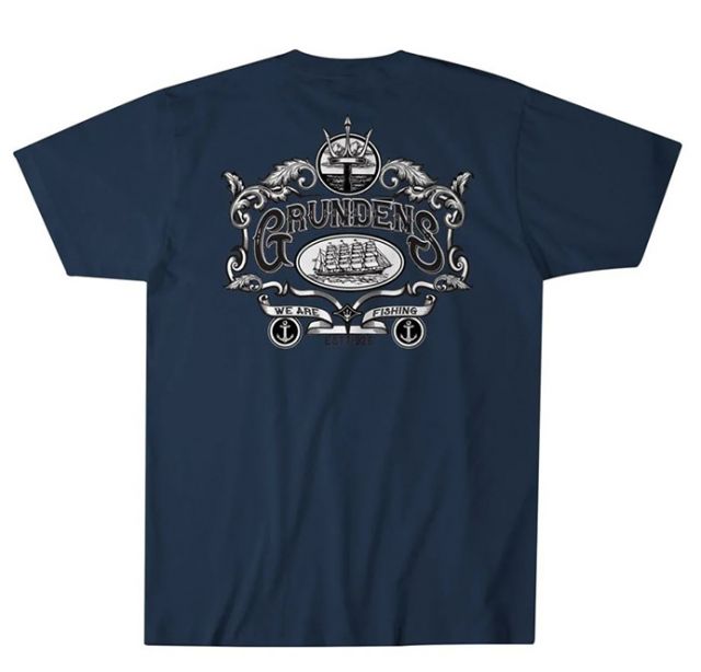 Grundens Men's Crest T-Shirt