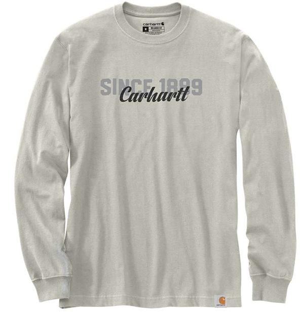 Carhartt Men's Heavyweight Script Graphic L/S T-Shirt
