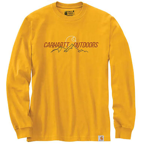 Carhartt Men's Heavyweight Outdoors Graphic L/S T-Shirt
