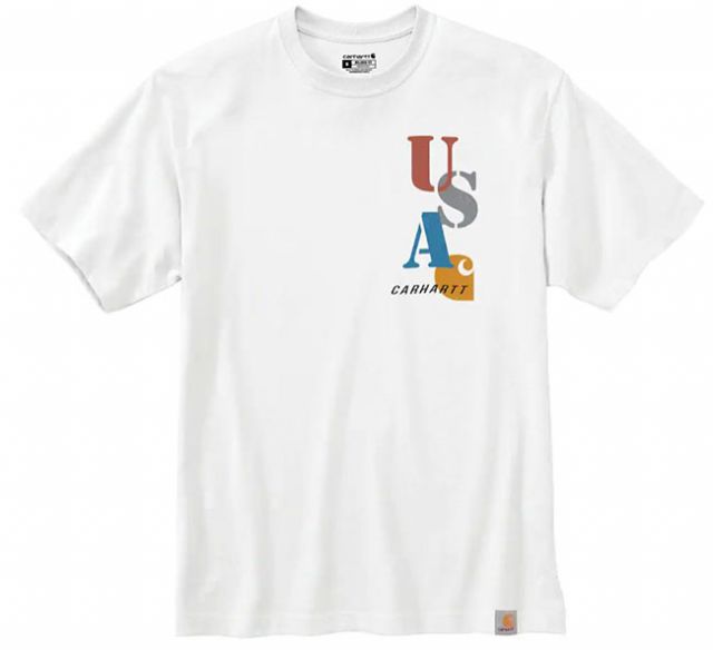 Carhartt Men's Relaxed Midweight USA Graphic T-Shirt