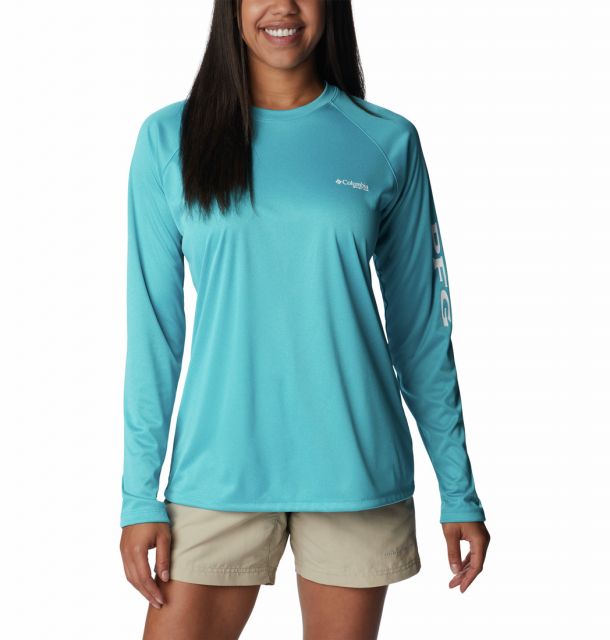 Columbia Women's Tidal Tee&trade; PFG Heather L/S Shirt