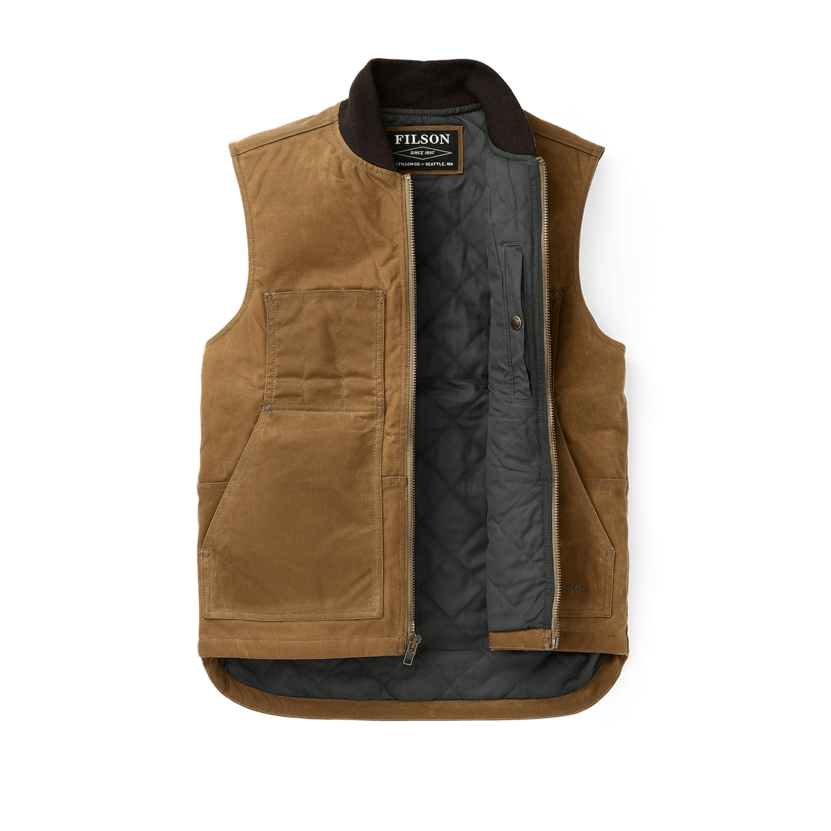 Filson Men's Tin Cloth Insulated Work Vest