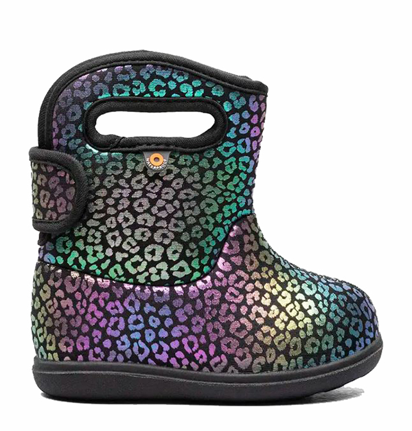 Bogs Baby II Rainbow Leopard Rain Boot