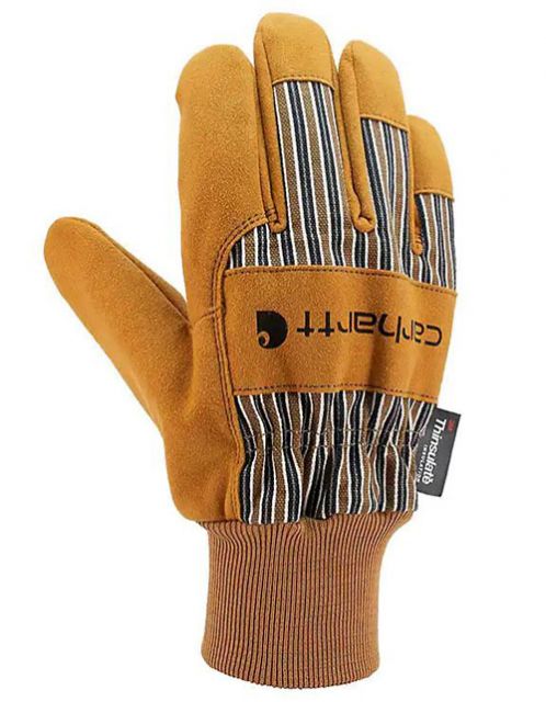 Carhartt Insulated Synthetic Suede Knit Cuff Work Glove