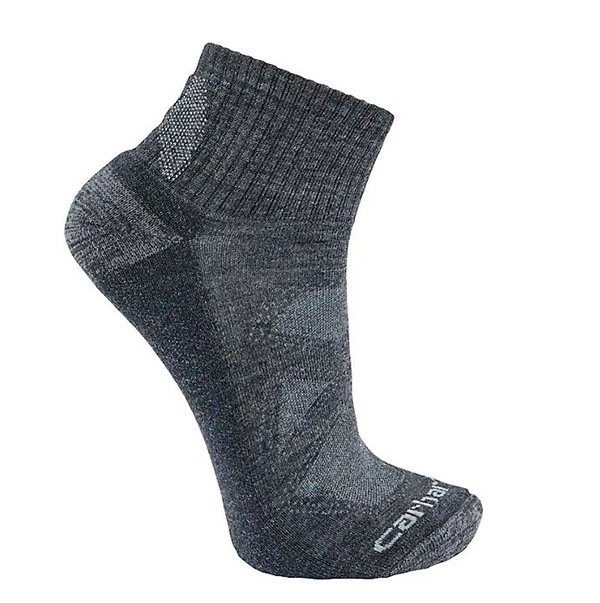 Carhartt Men's Midweight Merino Wool Blend Quarter Sock