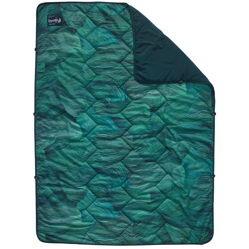 Therm-a-Rest Stellar™ Blanket Green Wave Print