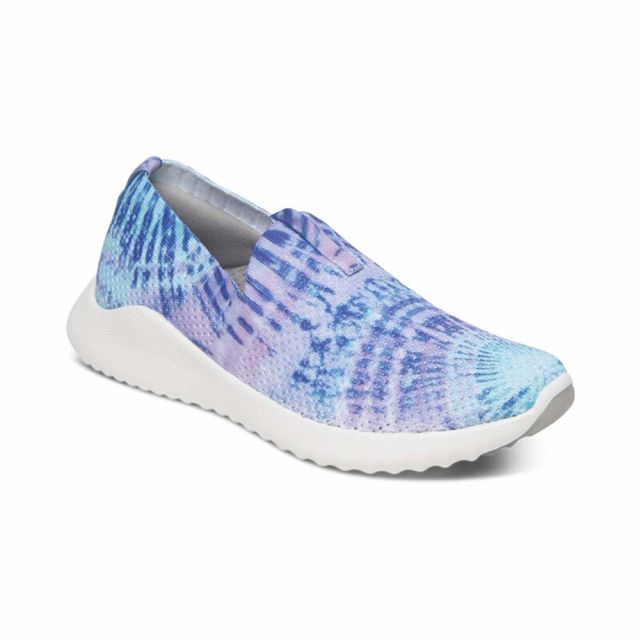 Aetrex Women's Angie Arch Support Sneakers - Tie Dye