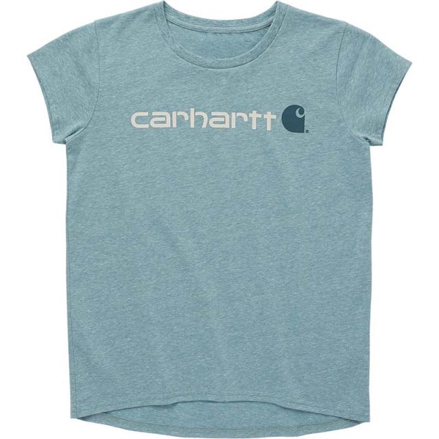Carhartt Girls' Short Sleeve Core Logo T Shirt