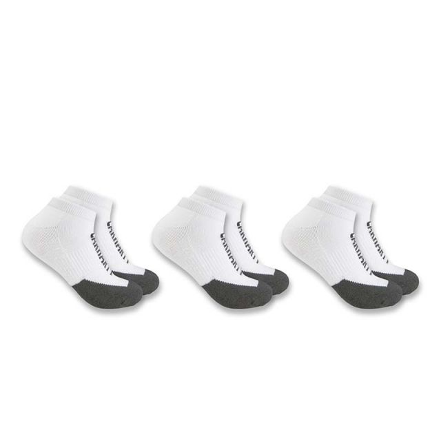 Carhartt Men's Force&reg; Midweight Logo Low Cut Sock 3-Pack