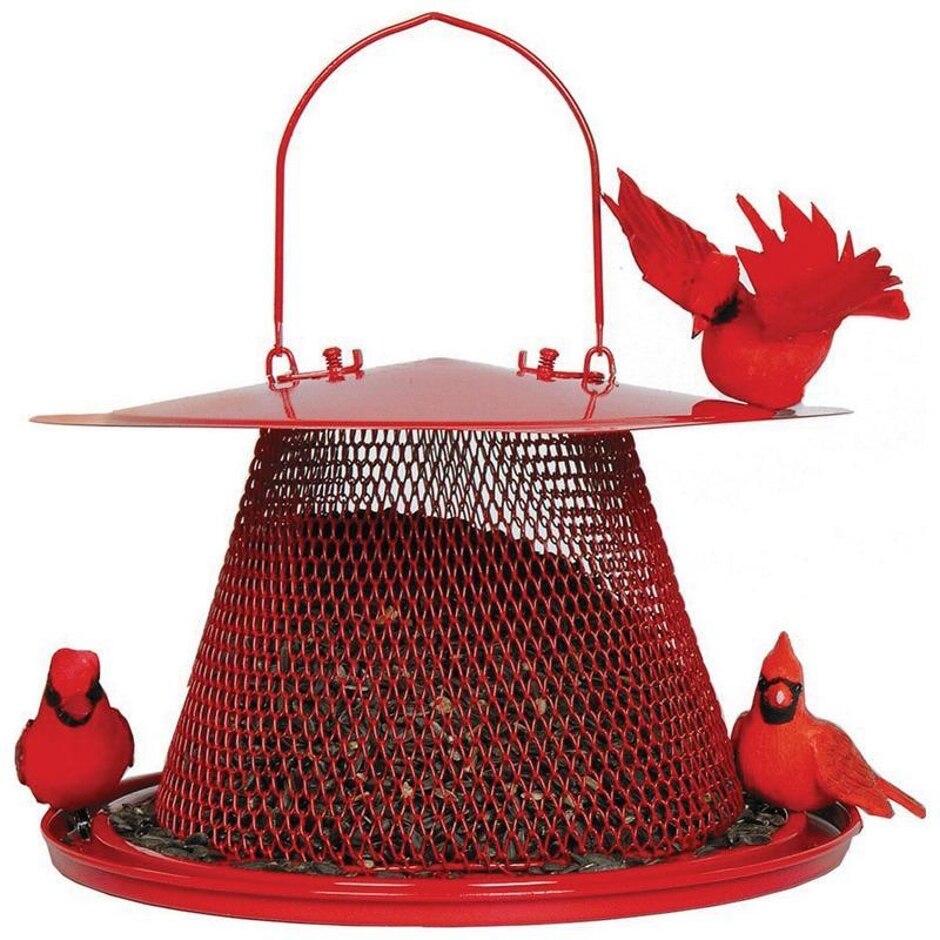 Perky-Pet Mesh Cardinal Wild Bird Feeder 2.5#