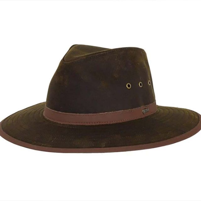 Outback Trading Deer Hunter Oilskin Hat