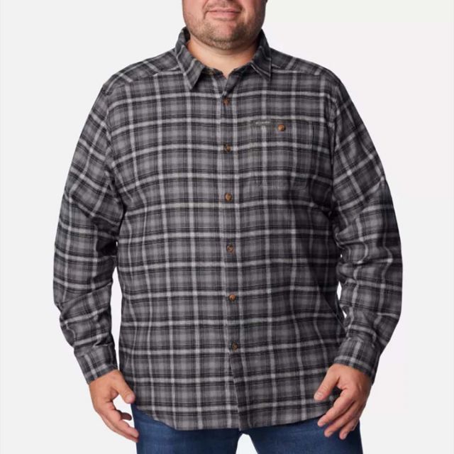 Columbia Men's Cornell Woods&trade; Flannel Long Sleeve Shirt - Big