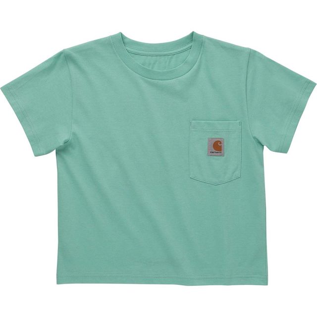 Carhartt Girls' Short Sleeve Logo Stack T Shirt