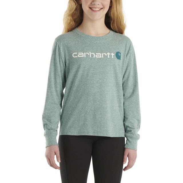 Carhartt Kids' Long Sleeve Core Logo T-Shirt