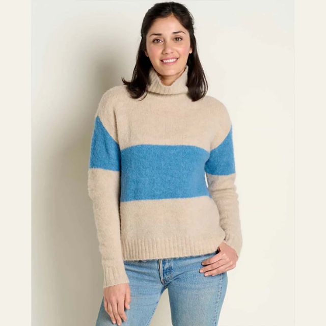 Toad&Co Women's Toddy T-Neck Sweater
