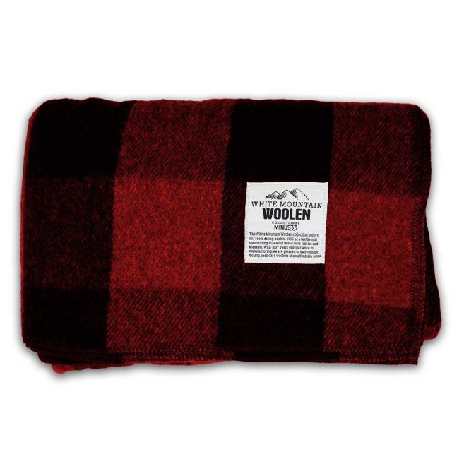 Minus 33 Lodge Twin Blanket- White Mountain Woolen