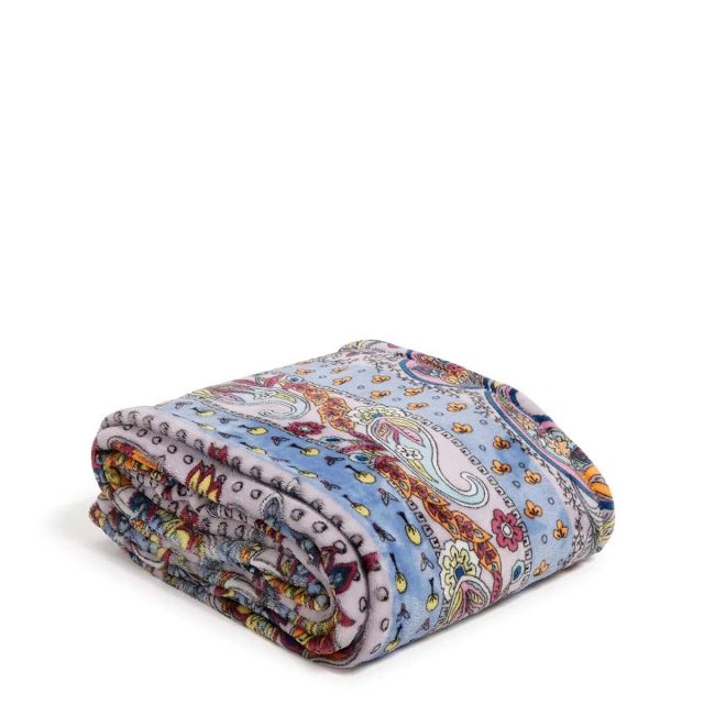 Vera Bradley Plush Throw Blanket - Provence Paisley