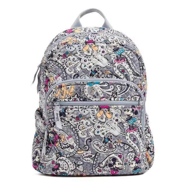 Vera Bradley Disney Campus Backpack-Mickey Mouse Piccadilly Paisley