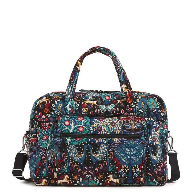 Vera Bradley Weekender Travel Bag-Enchantment - 18.5 X 12.5 X 7.5