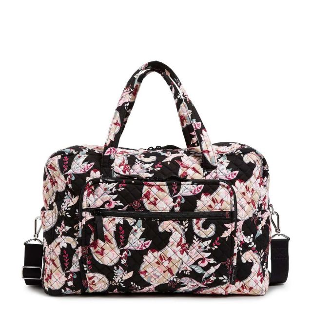 Vera Bradley Weekender Travel Bag  |  Botanical Paisley-  18.5" w x 12.5" h x 7.5" d