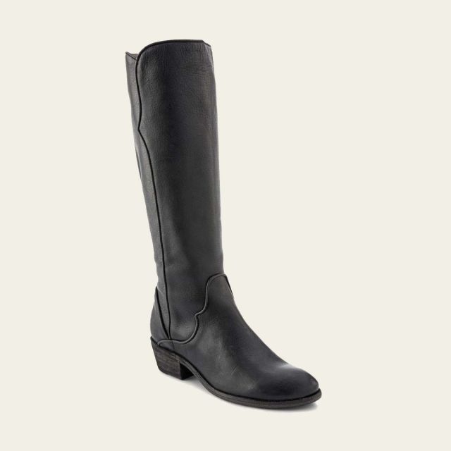 Frye Women's arson Piping Tall - Wide Calf